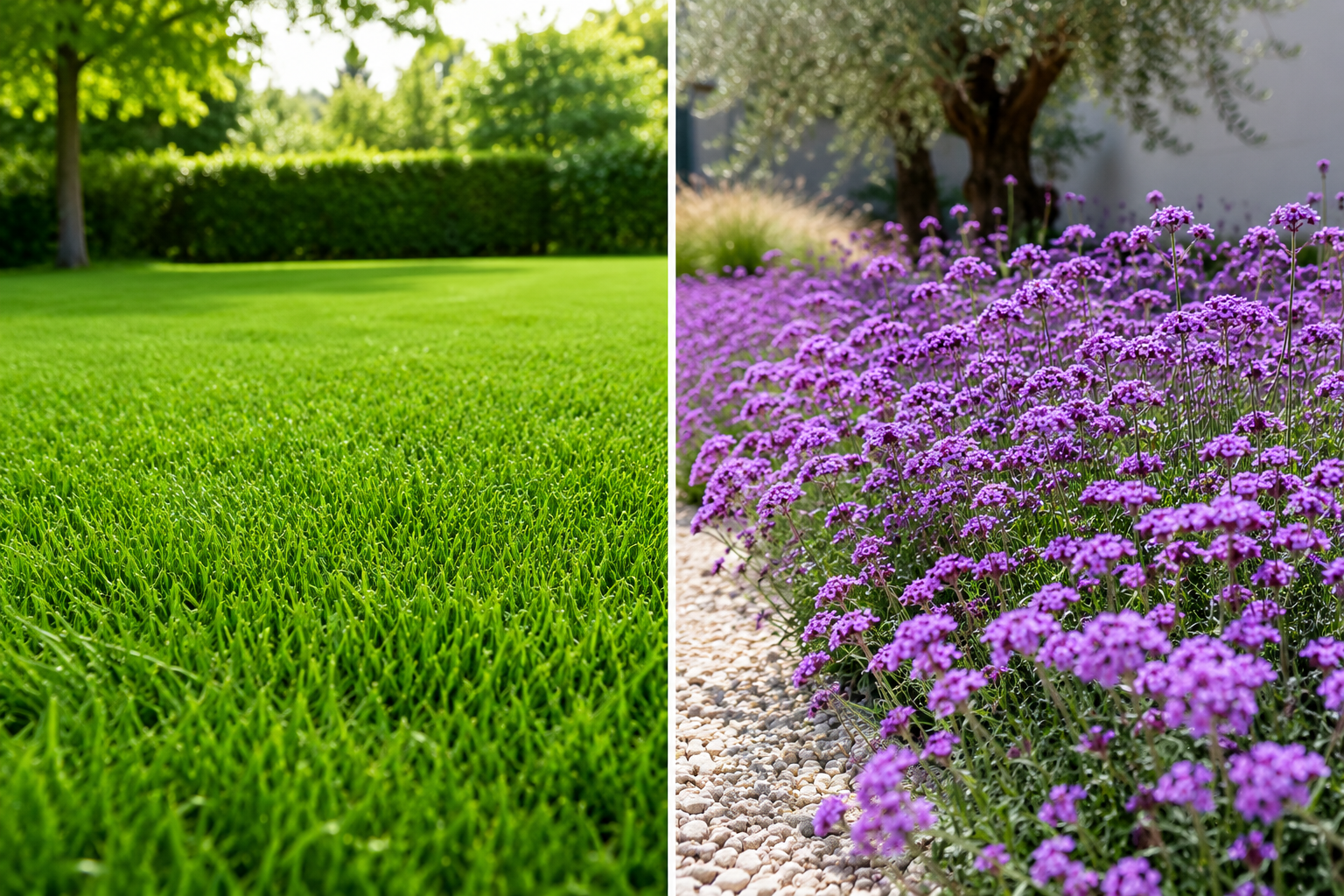 Quanto costa mantenere un prato inglese ogni anno? Il confronto con la Verbena